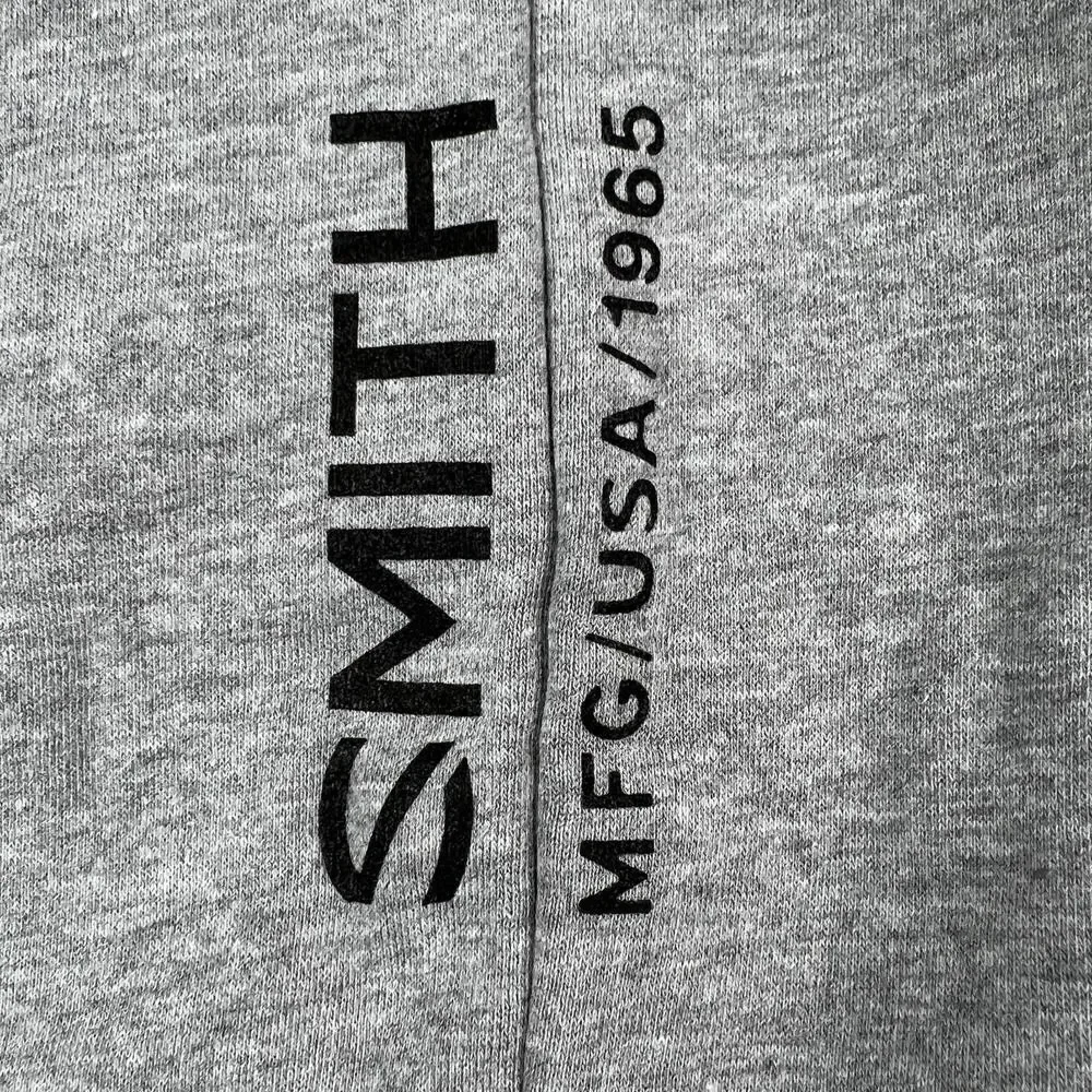 New Smith Men US XL Grey Sweet Pants Sport Casual Logo Joggers Elastic Waist - Picture 9 of 12